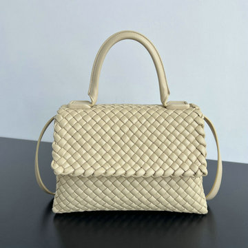 ボッテガヴェネタ BOTTEGAVENETA aj-BOV776783MB  2024年最新入荷 パティ トップハンドルバッグ イントレチャートレザー トートバッグ レディース ベージュ