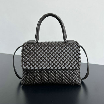 商品名称：ボッテガヴェネタ BOTTEGAVENETA aj-BOV776783SK  2024年最新入荷 パティ トップハンドルバッグ イントレチャートレザー トートバッグ レディース コーヒー