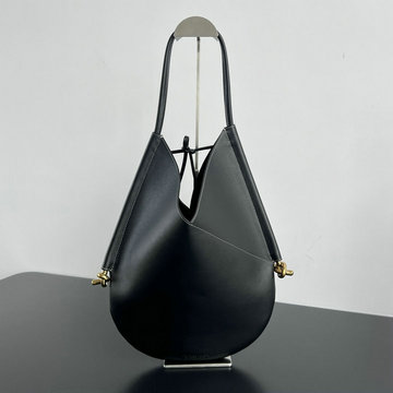ボッテガヴェネタ BOTTEGAVENETA aj-BOV794999BK  2024年最新入荷  ソルスティス ショルダーバッグ ホーボーバッグ レディース トートバッグ