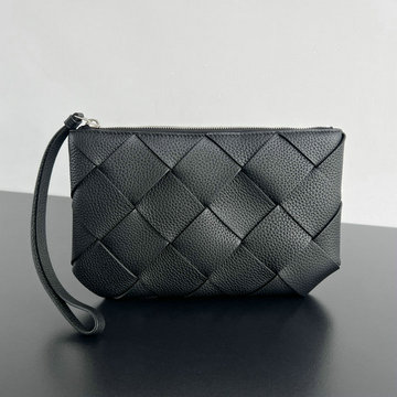 ボッテガヴェネタ BOTTEGAVENETA aj-BOV795119BK  2024年最新入荷 ディアゴ ミディアム ポーチ リストレット付き クラッチバッグ レザー