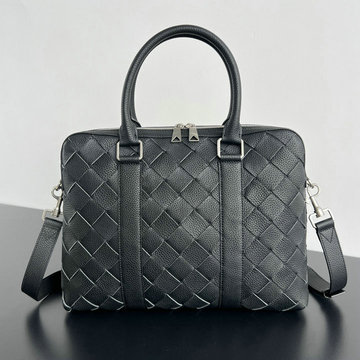 ボッテガヴェネタ BOTTEGAVENETA aj-BOV799765BK  2024年最新入荷 スリム イントレチャート ブリーフケース ビジネスバッグ メンズ トートバッグ
