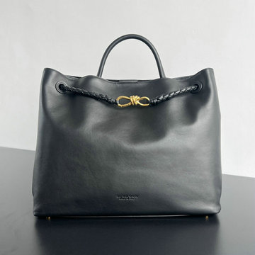 ボッテガヴェネタ BOTTEGAVENETA aj-BOV806010BK  2024年最新入荷 新作 ラージ アンディアーモ トップハンドルバッグ レディース トートバッグ