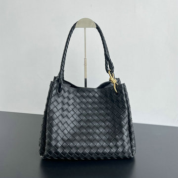 商品名称：ボッテガヴェネタ BOTTEGAVENETA aj-BOV796571BK  2024年最新入荷 ラージ パラシュート ショルダーバッグ レディース ホーボーバッグ