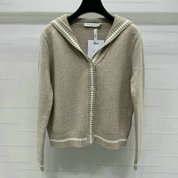 商品名称：クリスチャンディオール CHRISTIAN DIOR JS-MYCD24023 2024年秋冬最新入荷 ショールカラー 長袖 カーディガン ロングスリーブ ニットセーター