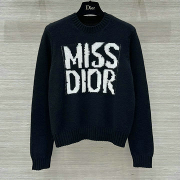 商品名称：クリスチャンディオール CHRISTIAN DIOR JS-MYCD24026 2024年秋冬最新入荷 MISS DIOR クルーネックニット ロングスリーブセーター ジャカード