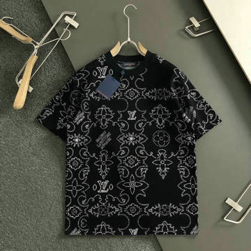 ルイヴィトン LOUISVUITTON  JS-WYLV24006 2024年秋冬最新入荷 ショートスリーブ スウェット ブラック メンズ 長袖