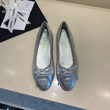 商品名称：シャネル CHANEL 26-CHJ24031PGY  2024年最新入荷 ココマーク リボンフラット パンプス レディース バレエシューズ フラットシューズ