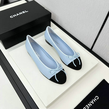 商品名称：シャネル CHANEL 26-CHJ24031PPL  2024年最新入荷 ココマーク リボンフラット パンプス レディース バレエシューズ フラットシューズ