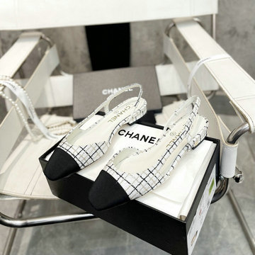 商品名称：シャネル CHANEL 26-CHJ24032PMBS 2024年最新入荷 バイカラー レザー パンプス レディース フラットフォーム シューズ サンダル