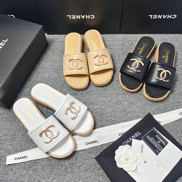 商品名称：シャネル CHANEL 26-CHJ24035 2024年最新入荷 ココマークロゴ スライドサンダル ミュール レザー レディース