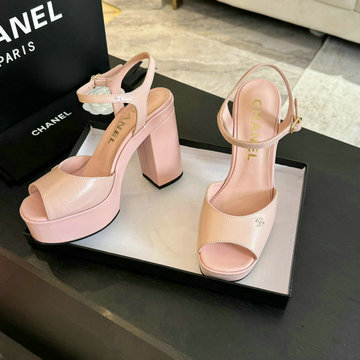 商品名称：シャネル CHANEL 26-CHJ24042P  2024年秋冬最新入荷 サンダル 靴 レディース シューズ レザー ココマーク ハイヒール 黒