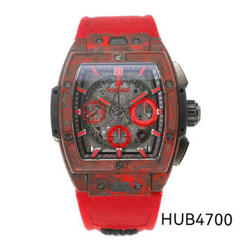 ウブロ Hublot ZX-HBT24007 2024年最新入荷 スピリット オブ ビッグ バン ウォッチ メンズ 腕時計 ラバーベルト レッド