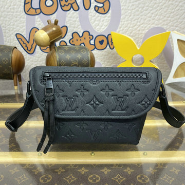 ルイヴィトン LOUISVUITTON 057-M12636 2024年最新入荷 パルス ウェアラブル ウォレット ショルダーバッグ モノグラム シャドウ レザー