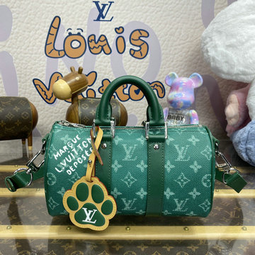 商品名称：ルイヴィトン LOUISVUITTON 057-M12684  2024年最新入荷 キーポル バンドリエール 25 ショルダーバッグ ボストンバッグ モノグラム エクリプス キャンバス