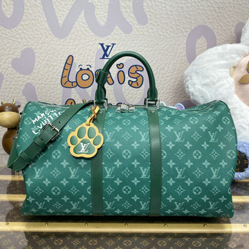 商品名称：ルイヴィトン LOUISVUITTON 057-M12687 2024年最新入荷 キーポル バンドリエール 50 トートバッグ ボストンバッグ 旅行 出張 トラベルバッグ モノグラム