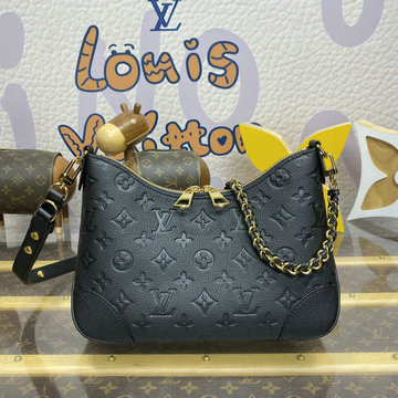 ルイヴィトン LOUISVUITTON 057-M12930 2024年最新入荷 ブーローニュ NM ハンドバッグ グレインレザー ショルダーバッグ ブラック