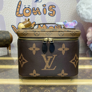 ルイヴィトン LOUISVUITTON 057-M47212 2024年最新入荷 ニース BB ショルダーバッグ 化粧箱 カメラバッグ モノグラムキャンパス