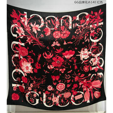 商品名称：グッチ GUCCI AN-WJGG24007 2024年最新入荷 スクエアマフラー ストール カシミヤ