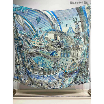 エルメス HERMES AN-WJHE24030L  2024年最新入荷 スクエアマフラー ストール カシミヤ
