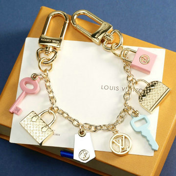 商品名称：ルイヴィトン LOUISVUITTON 057-M01372  2024年最新入荷 バッグチャーム チェーンアイコニックス キーホルダー キーリング