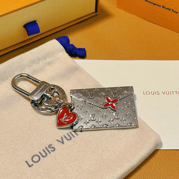 ルイヴィトン LOUISVUITTON  057-M01296 2024年最新入荷 LVエンベロープ キーホルダー バッグチャーム キーリング