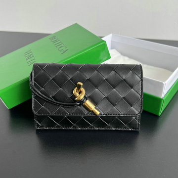 商品名称：ボッテガヴェネタ BOTTEGAVENETA 99-BOV776031QJBK  2024年最新入荷 アンディアーモ ファスナーカードケース ジップコインケース レザー
