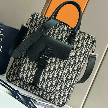 クリスチャンディオール CHRISTIAN DIOR 99-CD93911BBK  2024年最新入荷 サドル トートバッグ ブリーフケース メンズ ショルダーバッグ オブリーク