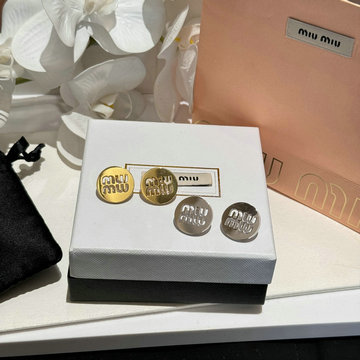 商品名称：ミュウミュウ MIUMIU CZZ-EHMM24001 2024年最新入荷 イヤリング アクセサリー ジュエリー