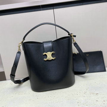 商品名称：セリーヌ CELINE99-CE116613PBK  2024年最新入荷 ミディアム ルイーズ バッグ バケットバッグ ショルダーバッグ レディース スムースカーフスキン