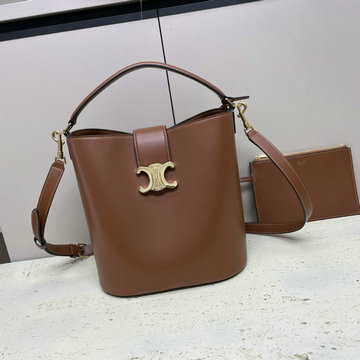 セリーヌ CELINE 99-CE116613PZS 2024年最新入荷 ミディアム ルイーズ バッグ バケットバッグ ショルダーバッグ レディース スムースカーフスキン