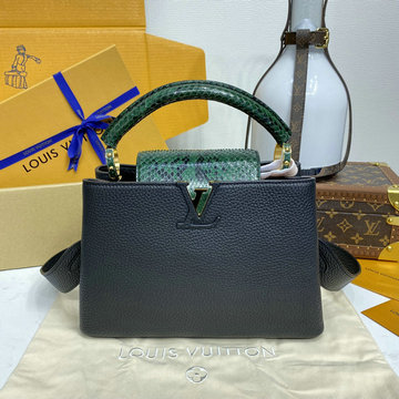 ルイヴィトン LOUISVUITTON 057-M81408K  2024年最新入荷 カプシーヌ MINI ハンドバッグ ショルダーバッグ トリヨンレザー