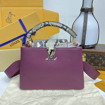 商品名称：ルイヴィトン LOUISVUITTON 057-N82067X 2024年最新入荷 カプシーヌ MINI ハンドバッグ ショルダーバッグ トリヨンレザー