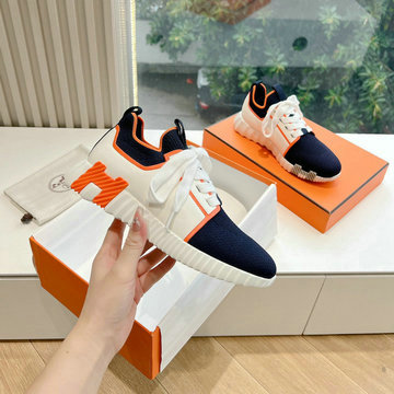 エルメス HERMES  99-HEJ24002CSC 2024年秋冬最新入荷 スニーカー レースアップシューズ スポーツシューズ 男女兼用