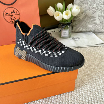 エルメス HERMES 99-HEJ24001KRH  2024年秋冬最新入荷 スニーカー レースアップシューズ スポーツシューズ 男女兼用
