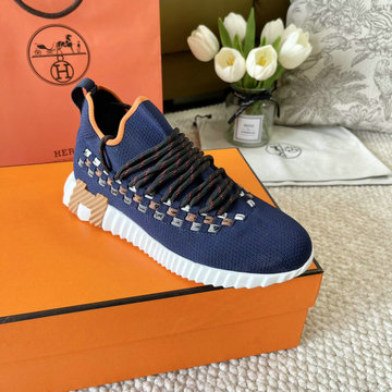 商品名称：エルメス HERMES 99-HEJ24001LRH 2024年秋冬最新入荷 スニーカー レースアップシューズ スポーツシューズ 男女兼用