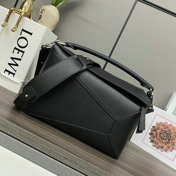 ロエベ LOEWE 99-LE9005PQBK 2024年最新入荷 スモール パズル ハンドバッグ 2WAY ショルダーバッグ レディース レザー