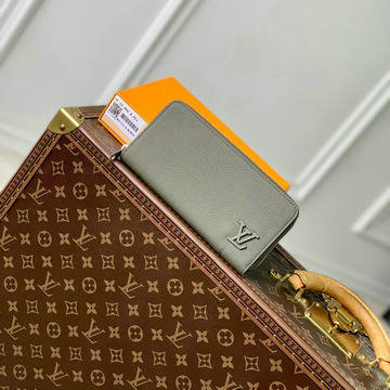 ルイヴィトン LOUISVUITTON 99-M80334G  2024年最新入荷 ジッピーウォレット ホリゾンタル ファスナー長財布 LV アエログラム レザー 黒