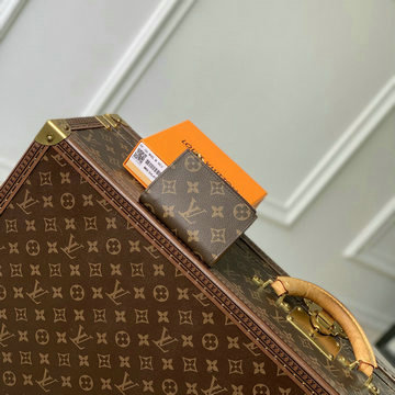 商品名称：ルイヴィトン LOUISVUITTON 99-M83649 2024年最新入荷 ポルトフォイユ リサ 二つ折り短財布 コインケース モノグラムキャンパス イエロー