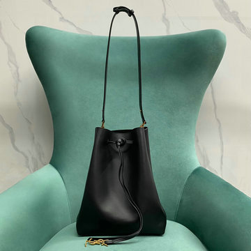 商品名称：イヴサンローラン Saint laurent YSL 99-YSL804302BK  2024年最新入荷 PARIS VII ポーチ ショルダーバッグ ドローストリングバッグ レディース レザー