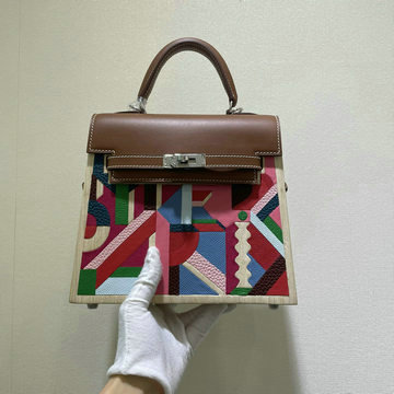 エルメス HERMES 2024最新入荷 ケリー ウッド 22 手持ちかばん トートバッグ ハンドバッグ キャリーバッグ