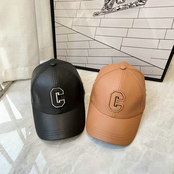 商品名称：セリーヌ CELINE AN-MZCE24007 2024年最新入荷 ベースボールキャップ レザー 帽子 ユニセックス