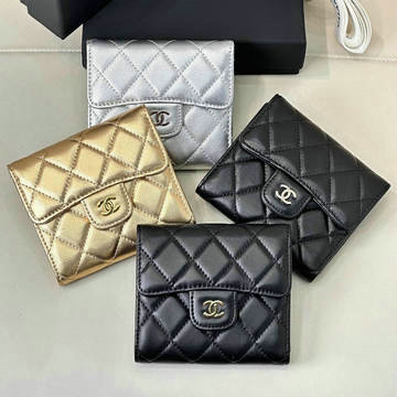 シャネル CHANEL  99-CH82288YHJ 2024年最新入荷 フラップウォレット ショートウォレット 三つ折り短財布 レディース