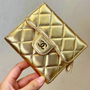 シャネル CHANEL 99-CH82288YJJS 2024年最新入荷 フラップウォレット ショートウォレット 三つ折り短財布 レディース