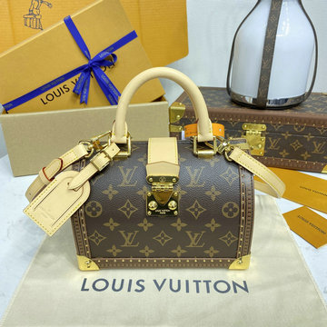 ルイヴィトン LOUISVUITTON  057-M11154 2024年最新入荷 スピーディ トランク 20 ハンドバッグ 2way ショルダーバッグ モノグラムキャンパス