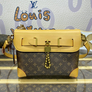 ルイヴィトン LOUISVUITTON 057-M11533 2024年最新入荷 スティーマー クロスボディ ショルダーバッグ レディース モノグラム ダスト キャンバス