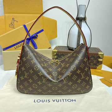 ルイヴィトン LOUISVUITTON 057-M11952  2024年最新入荷 スラウチィ PM ホーボーバッグ ショルダーバッグ レディース モノグラムキャンパス