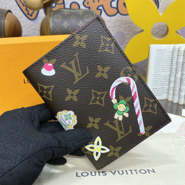 商品名称：ルイヴィトン LOUISVUITTON 057-M12219  2024年最新入荷 パスポートカバー クーヴェルテュール パスポール NM 二つ折り短財布 モノグラム キャンバス