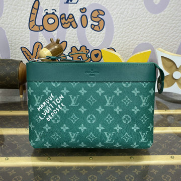 ルイヴィトン LOUISVUITTON 057-M12665 2024年最新入荷 ポシェット ヴォワヤージュ スープル ポーチ 手持ちかばん クラッチバッグ メンズ モノグラム