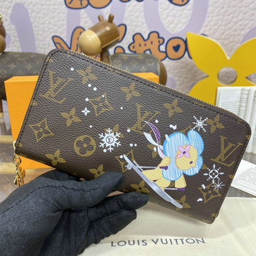 商品名称：ルイヴィトン LOUISVUITTON 057-M12223  2024年最新入荷 ジッピー ウォレット ファスナー長財布 ロングウォレット モノグラム キャンバス