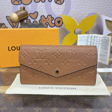 ルイヴィトン LOUISVUITTON 057-M12757  2024年最新入荷 ポルトフォイユ サラ 二つ折り長財布 ロングウォレット モノグラム アンプラント レザー